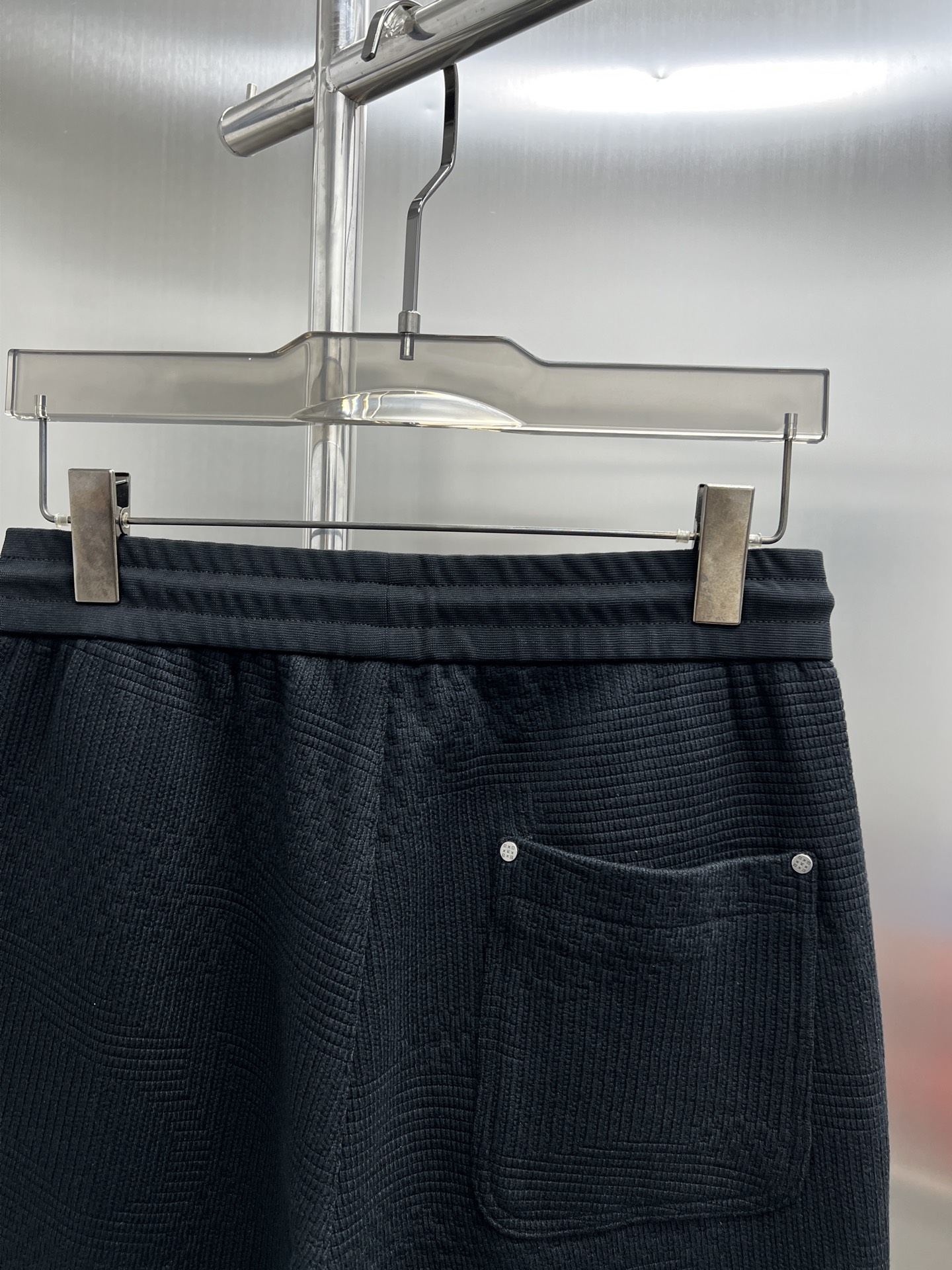 20828#NEW2025秋冬新款 休閒褲獨家定制面料顏色:黑SIZE:M-4XL