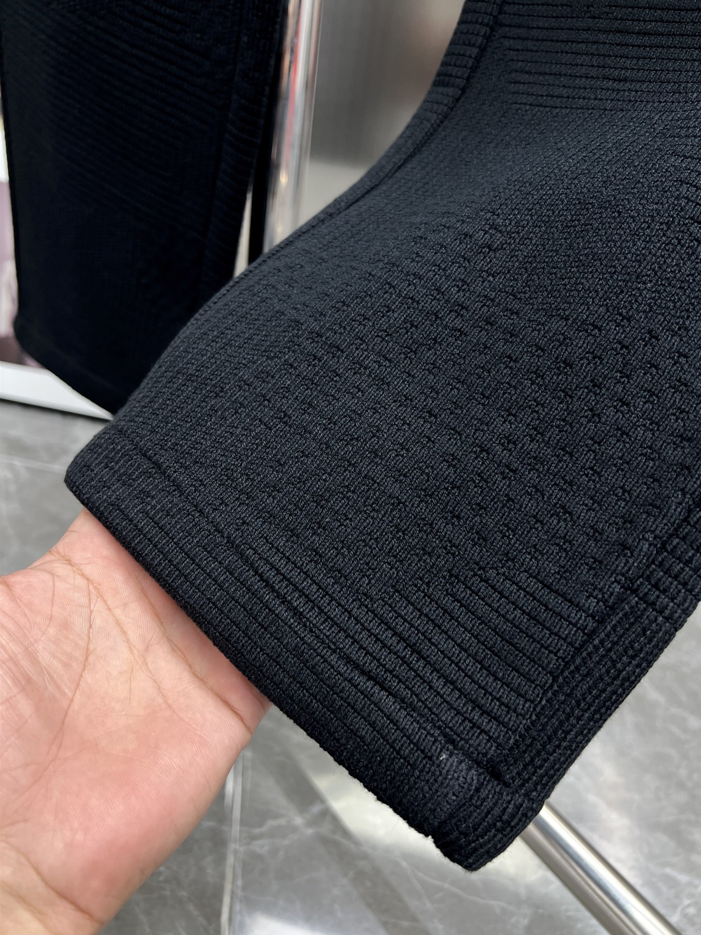 20828#NEW2025秋冬新款 休閒褲獨家定制面料顏色:黑SIZE:M-4XL