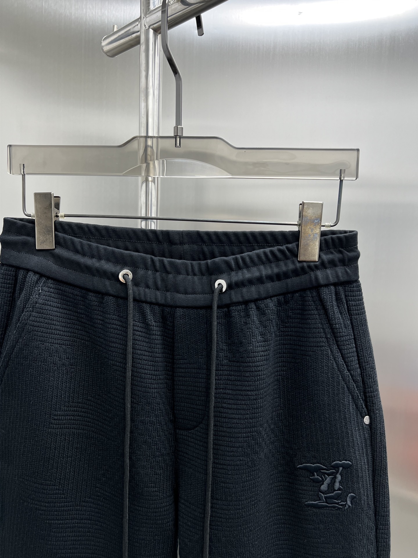 20828#NEW2025秋冬新款 休閒褲獨家定制面料顏色:黑SIZE:M-4XL