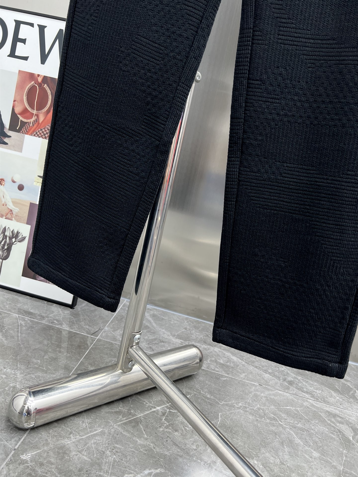 20828#NEW2025秋冬新款 休閒褲獨家定制面料顏色:黑SIZE:M-4XL