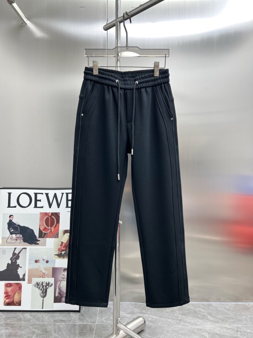 Balenciaga 2025 New Autumn/Winter Embroidered Logo Casual Pants