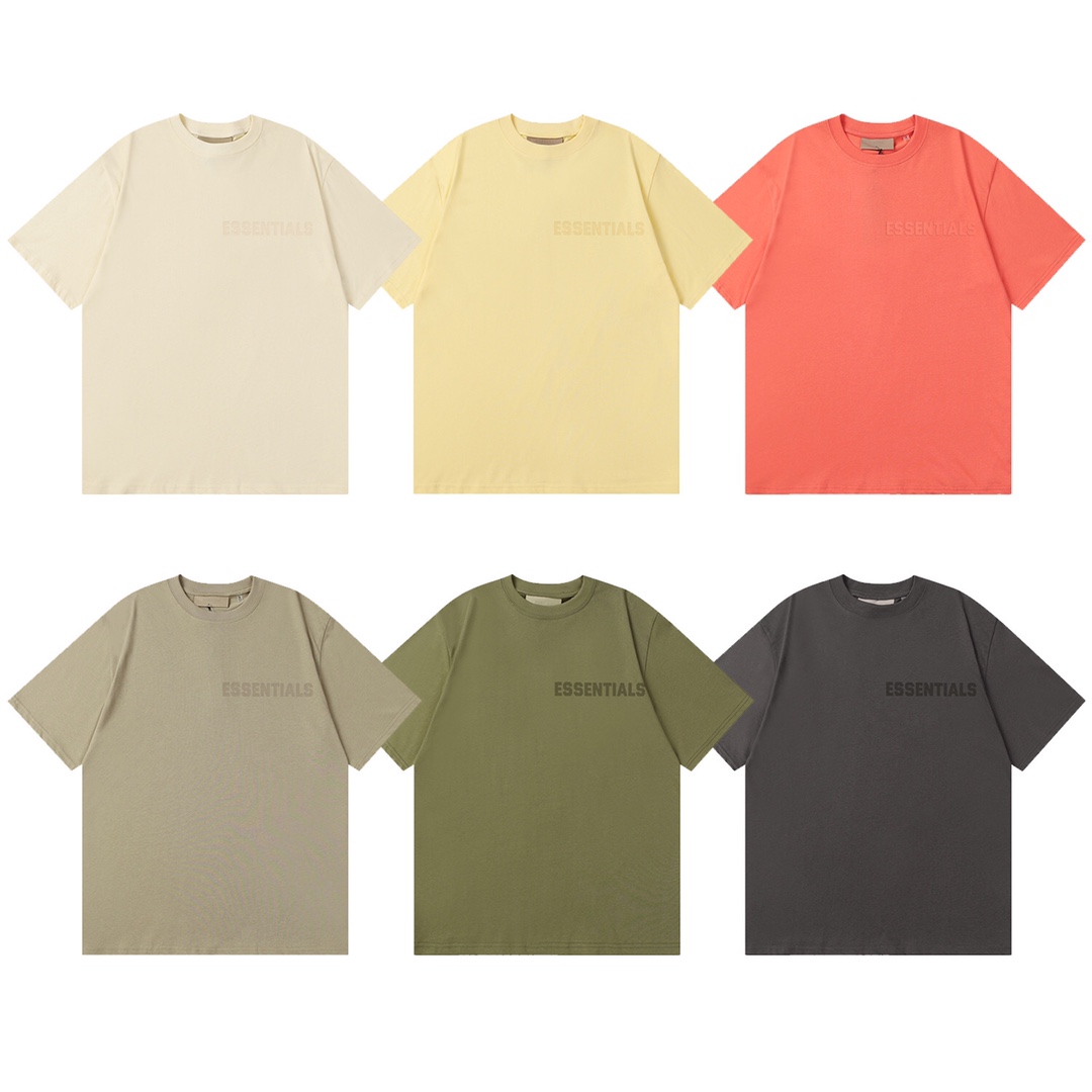 F056# 2024ss ESSENTIALS Fear of God FOG camiseta de manga corta de felpa personalizada de alta calidad. ¡¡Alt…