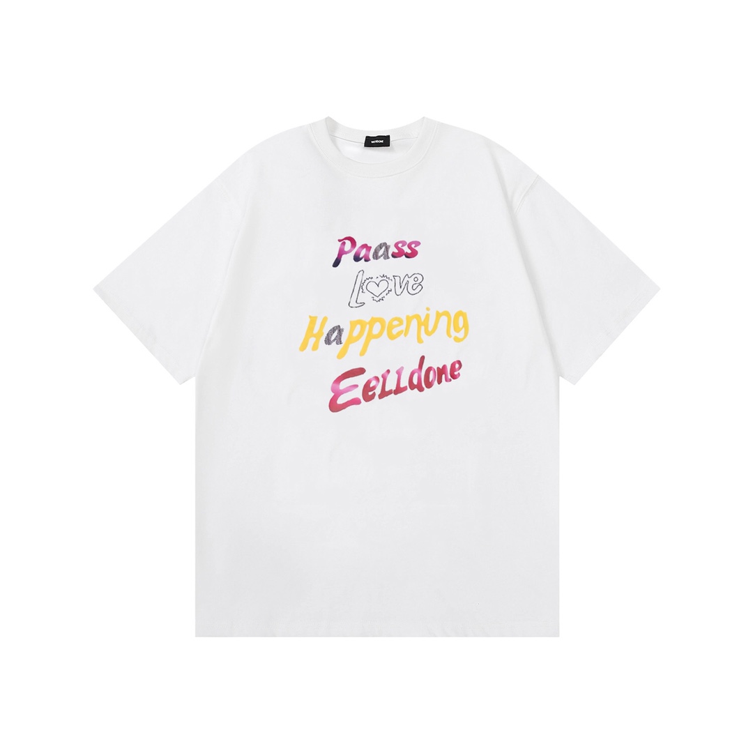 High-Quality Loose Fit Cotton T-shirts with Custom Fabric – 2025 Collection - 图片 3
