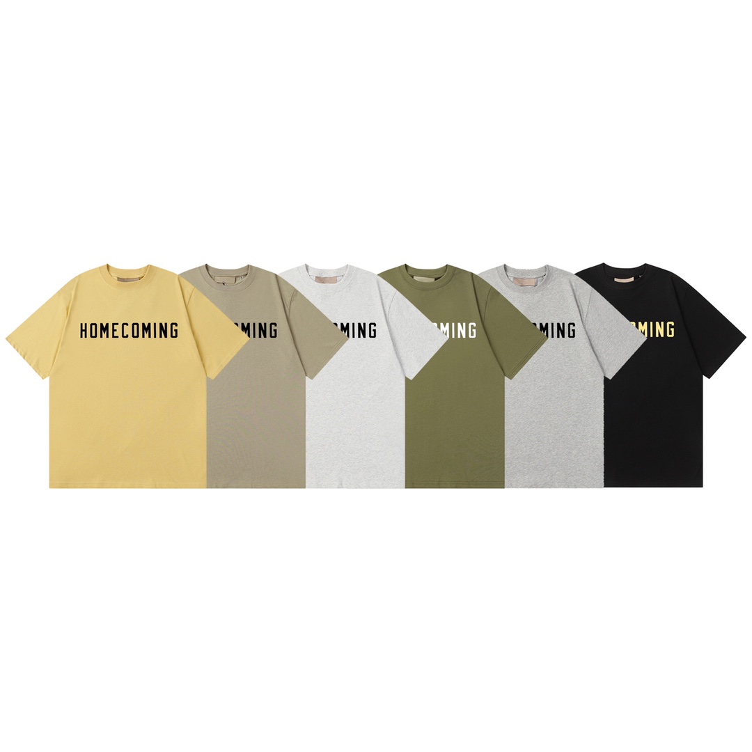 P53
F063#2025ss FEAR OF GOD ESSENTIALS HOMECOMING印花宽松短袖T恤
高品质!!原版定制面料,原厂品质!!
做工细节做到极致,区别市场普通货!!
全套定制的原版辅料,吊牌,洗水,主麦,小别针,安排齐全到位。
码数:S-XL
颜色:黑色 浅灰色 深灰色 烟灰色 木绿色 黄色
