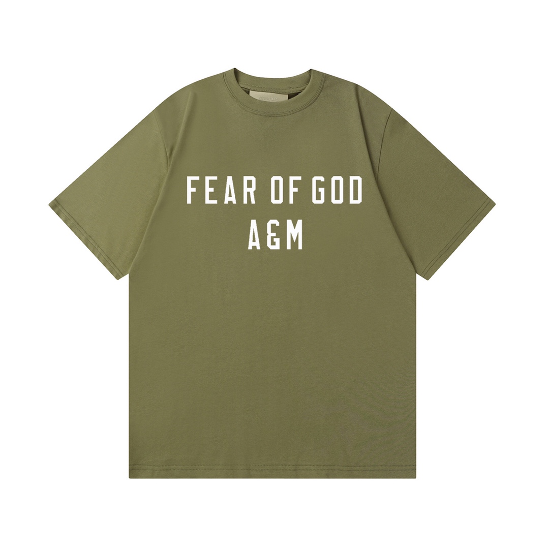 High-Quality Fear of God Essentials Loose Sleeve T-Shirts 2025 Collection - 图片 6