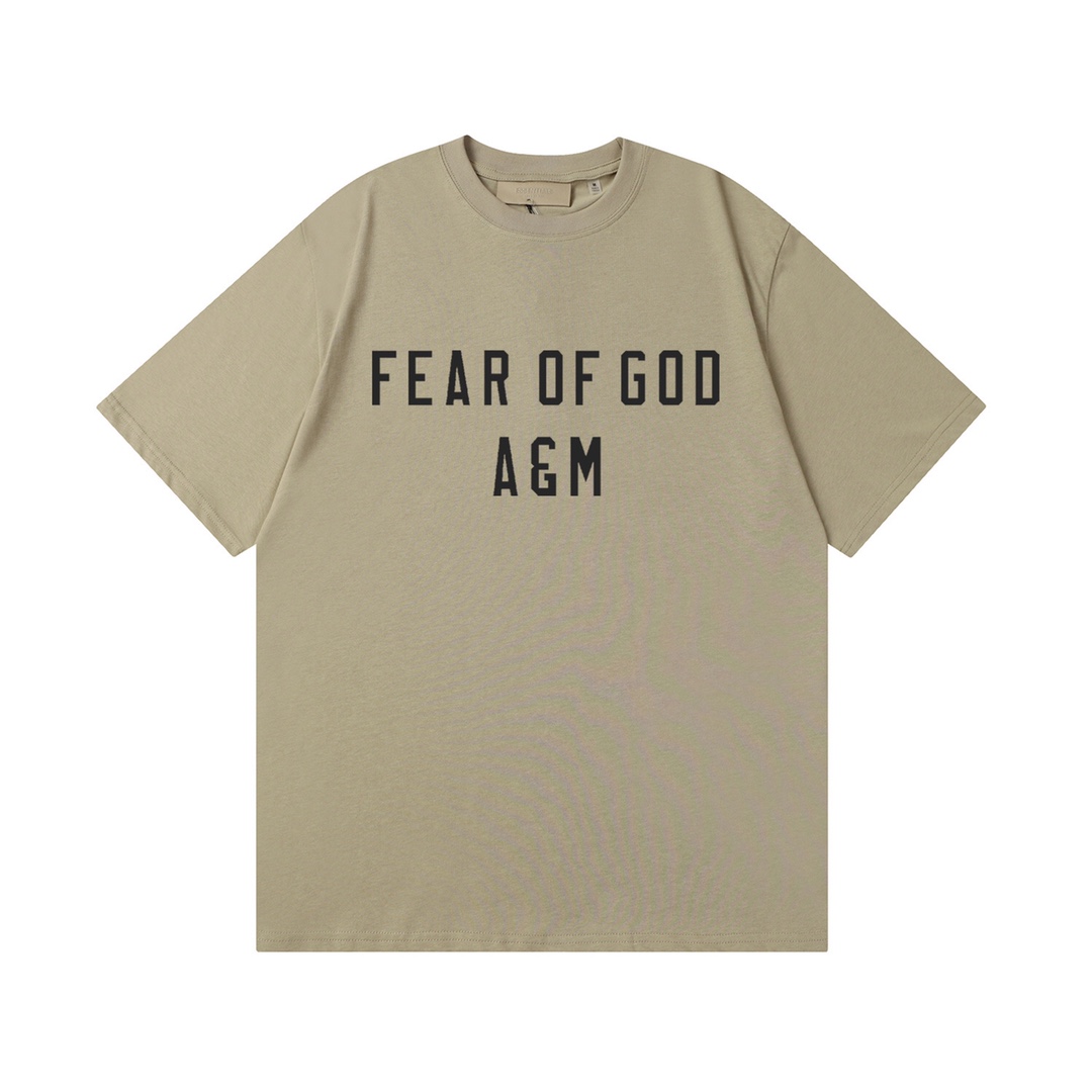 High-Quality Fear of God Essentials Loose Sleeve T-Shirts 2025 Collection - 图片 5