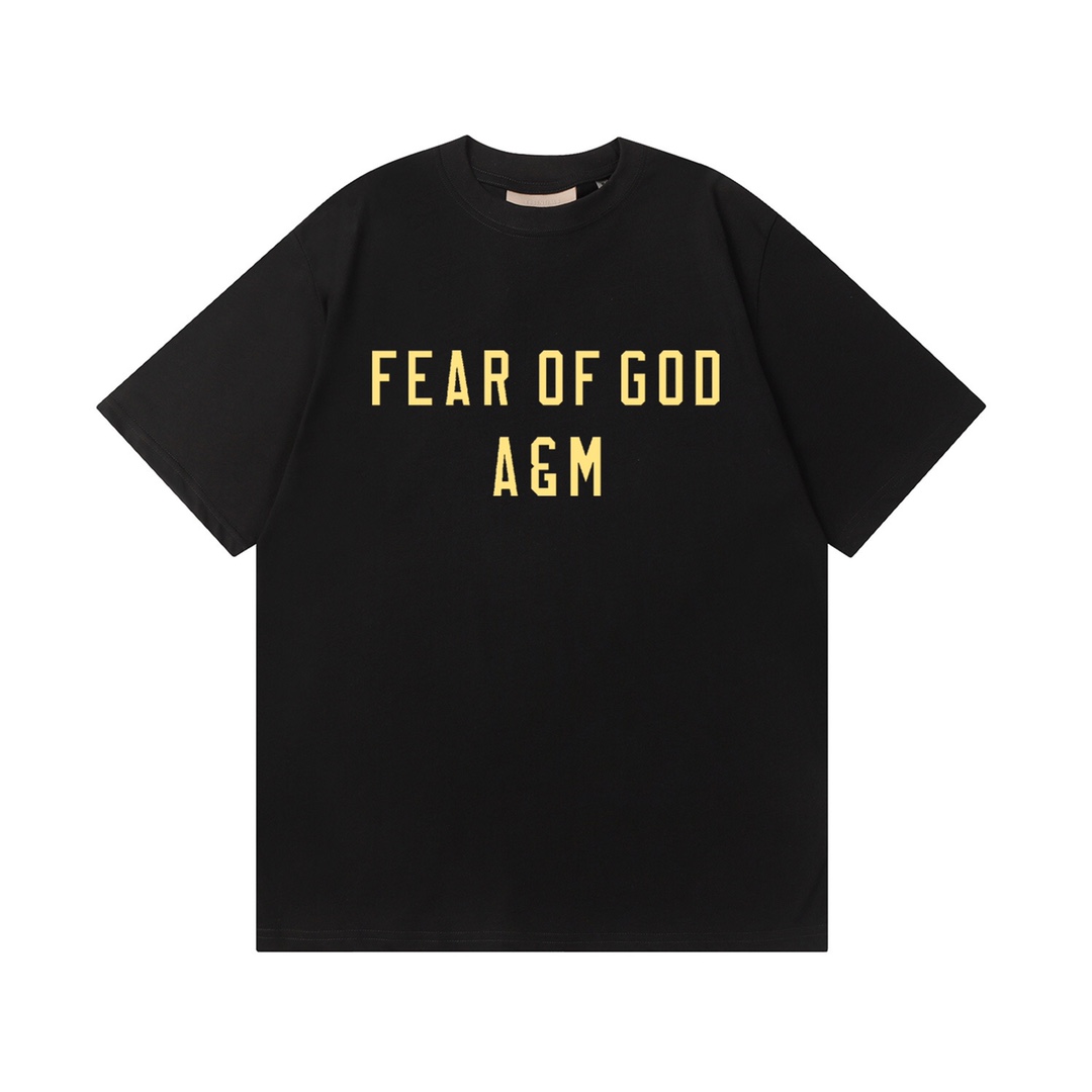 High-Quality Fear of God Essentials Loose Sleeve T-Shirts 2025 Collection - 图片 8