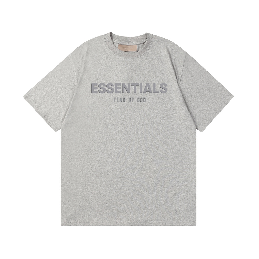 High-Quality Fear of God Essentials Silicone Print T-Shirts for 2025 – Original Custom Fabric - 图片 6