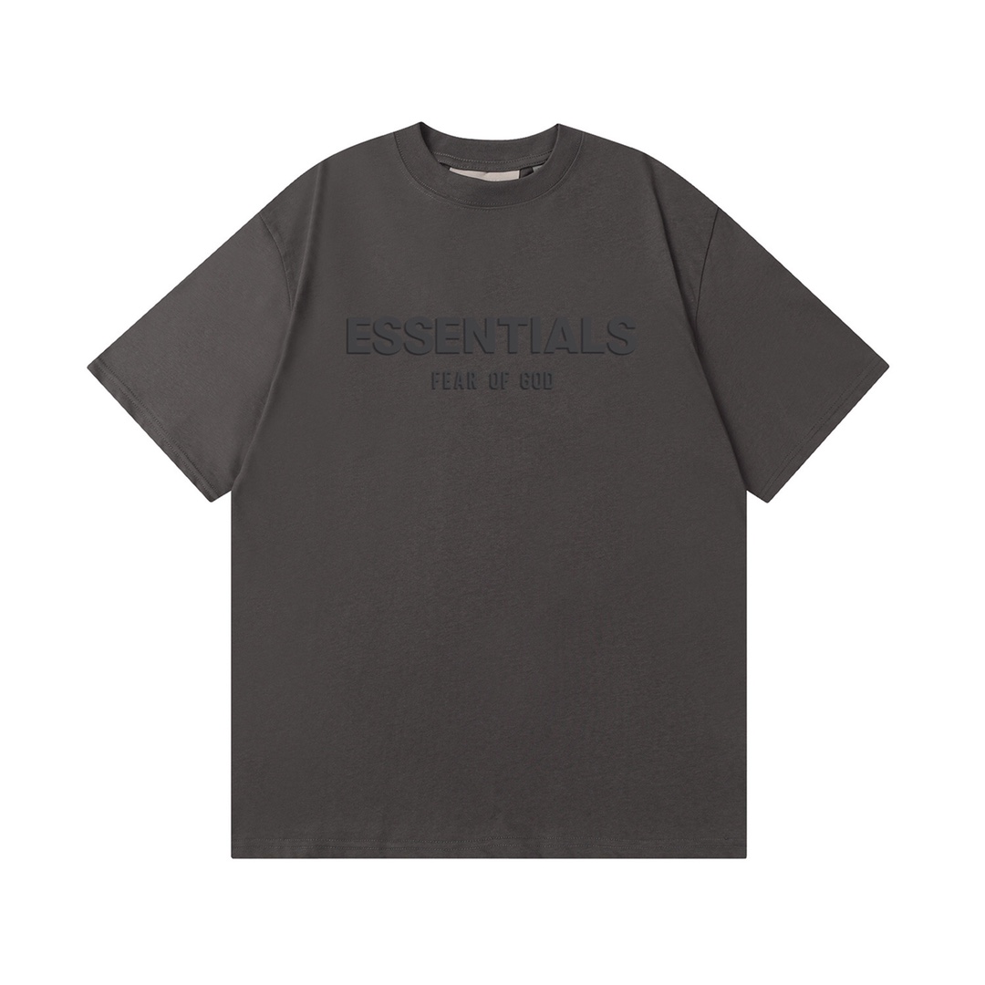 High-Quality Fear of God Essentials Silicone Print T-Shirts for 2025 – Original Custom Fabric - 图片 7