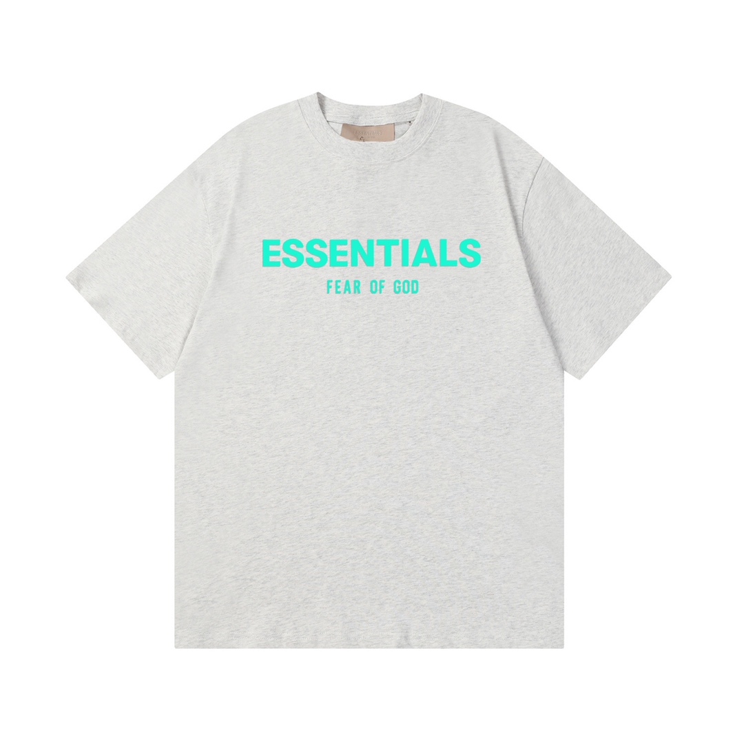 High-Quality Fear of God Essentials Silicone Print T-Shirts for 2025 – Original Custom Fabric - 图片 5