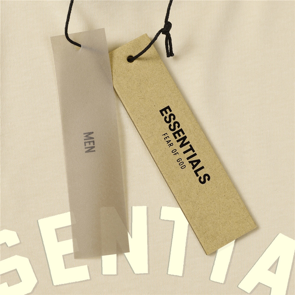 High-Quality Fear of God Essentials Silicone Printing T-Shirts for 2025 - 图片 8