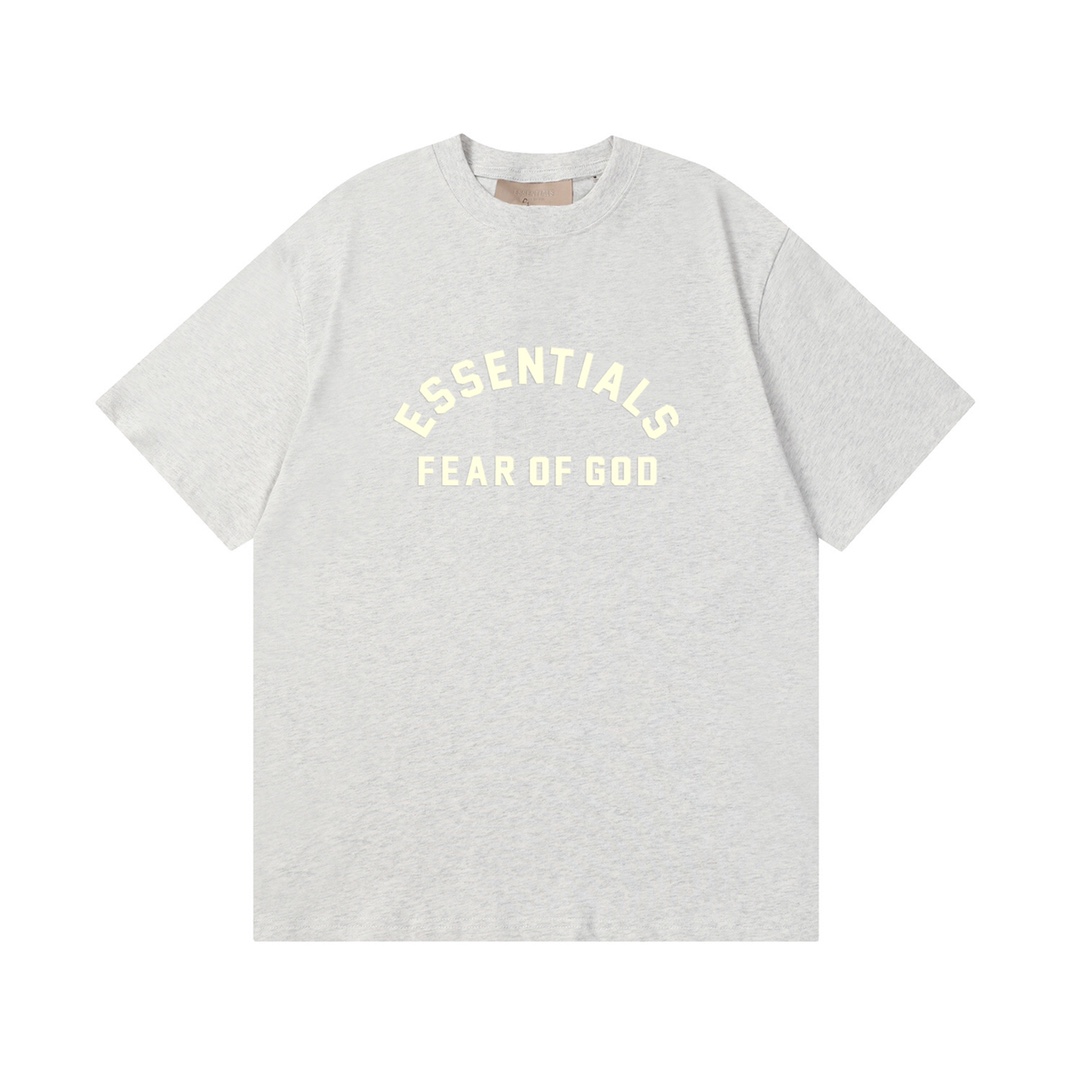 High-Quality Fear of God Essentials Silicone Printing T-Shirts for 2025 - 图片 5