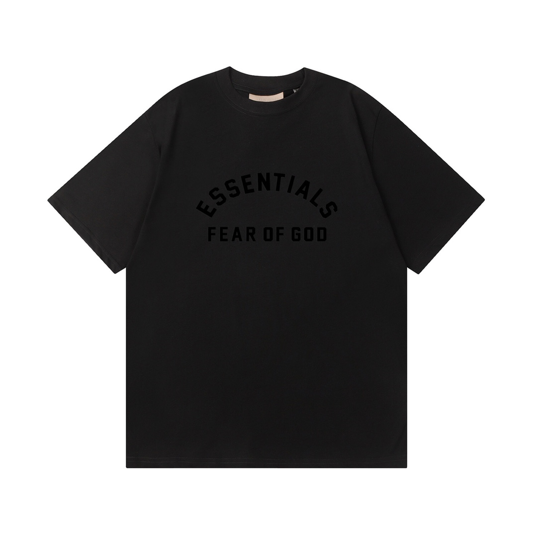 High-Quality FEAR OF GOD Essentials T-Shirts with Loose Letters – 110 💰 - 图片 5