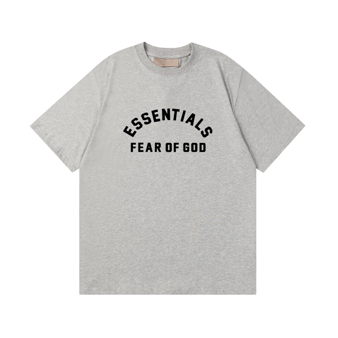 High-Quality FEAR OF GOD Essentials T-Shirts with Loose Letters – 110 💰 - 图片 4