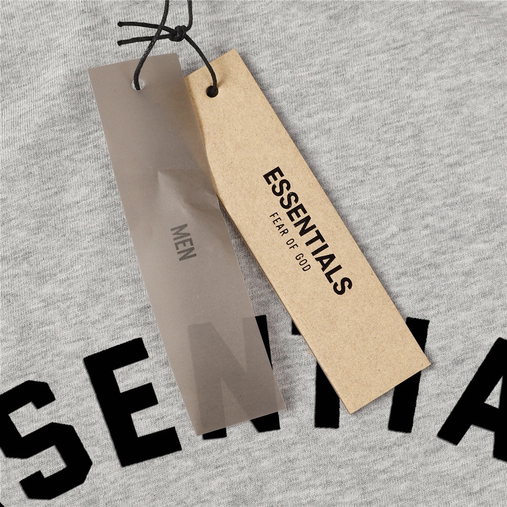 High-Quality FEAR OF GOD Essentials T-Shirts with Loose Letters – 110 💰 - 图片 7
