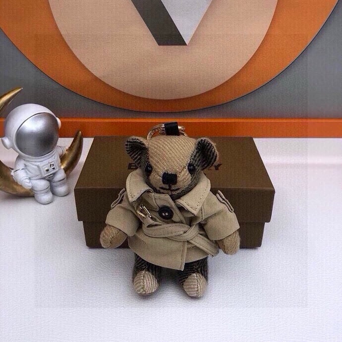 Balberry Burberry Plush Bear Sale: Soft Velvet, Symmetrical Design, Toxic-Free, 12cm. - 图片 2