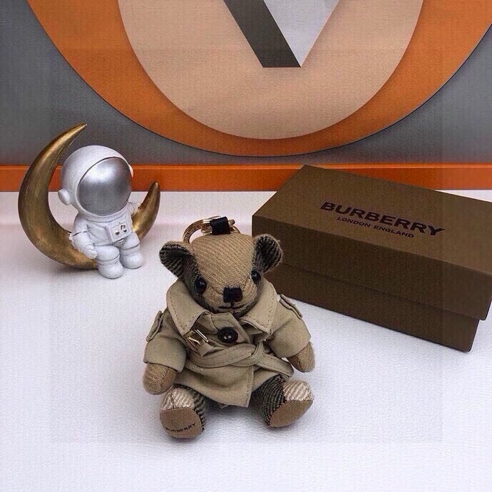 Balberry Burberry Plush Bear Sale: Soft Velvet, Symmetrical Design, Toxic-Free, 12cm. - 图片 3