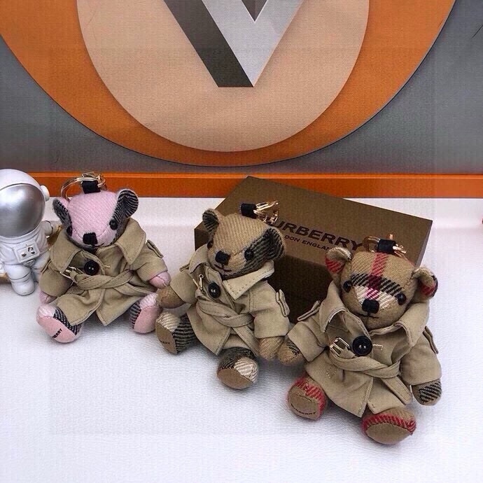 Balberry Burberry Plush Bear Sale: Soft Velvet, Symmetrical Design, Toxic-Free, 12cm.