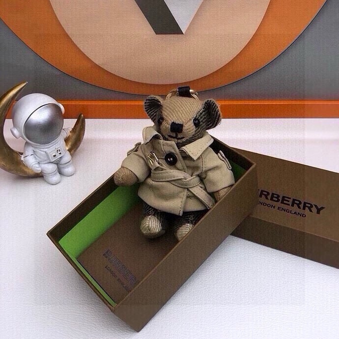 Balberry Burberry Plush Bear Sale: Soft Velvet, Symmetrical Design, Toxic-Free, 12cm. - 图片 4