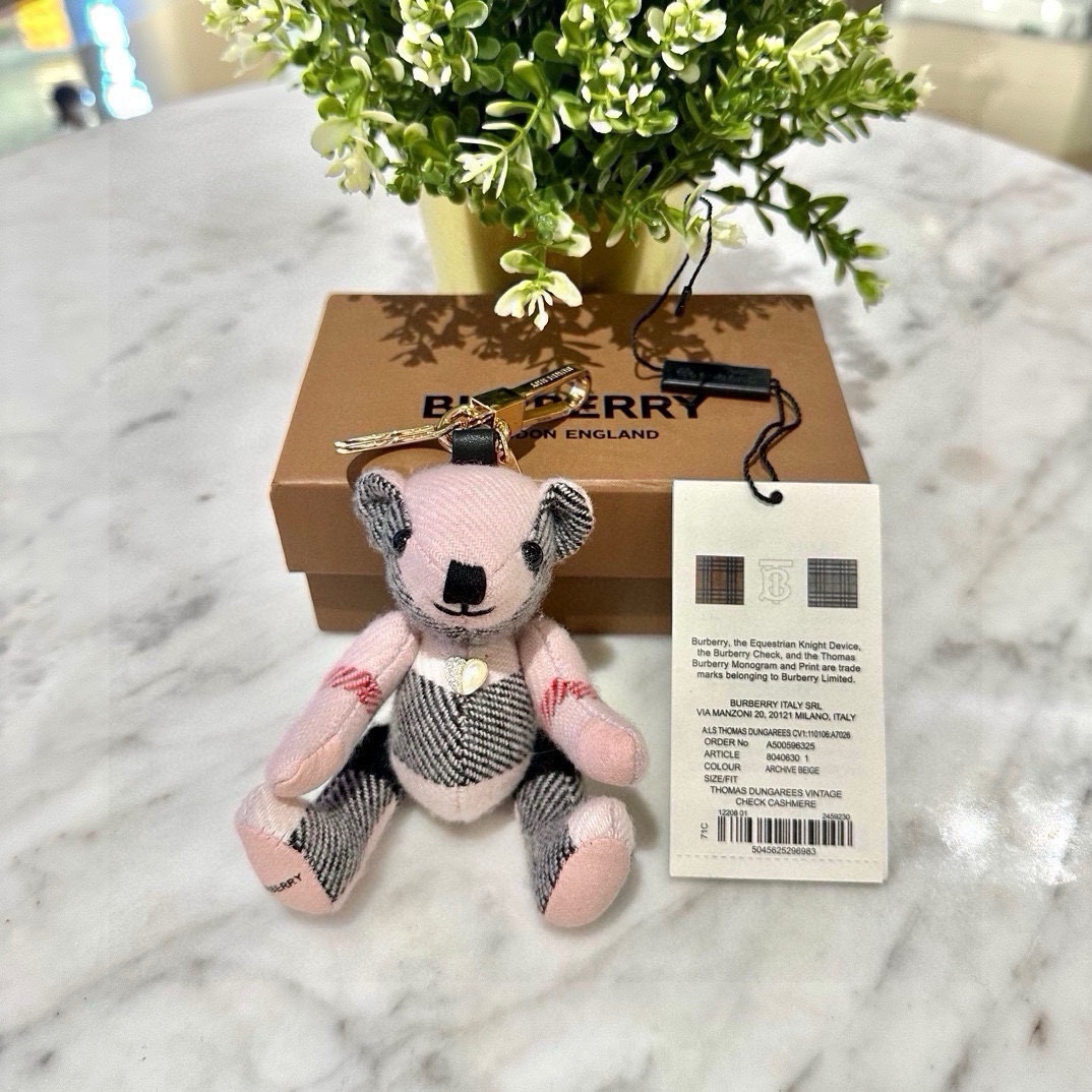 Burberry Teddy Bear with Velvet and Key Buttons, $189 Original Picture, New Sale - 图片 5
