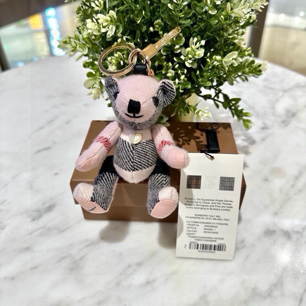 Burberry Teddy Bear with Velvet and Key Buttons, $189 Original Picture, New Sale - 图片 4