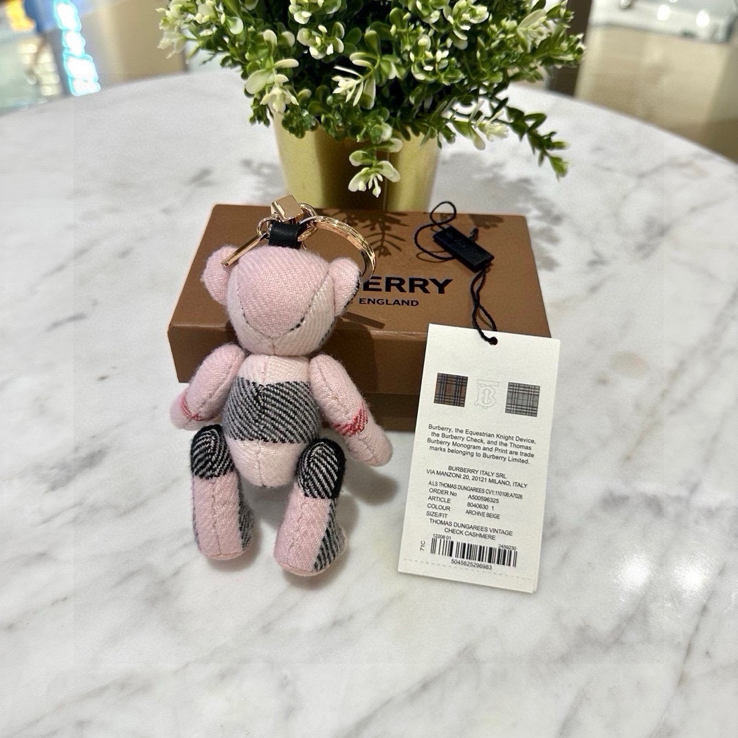 Burberry Teddy Bear with Velvet and Key Buttons, $189 Original Picture, New Sale - 图片 3