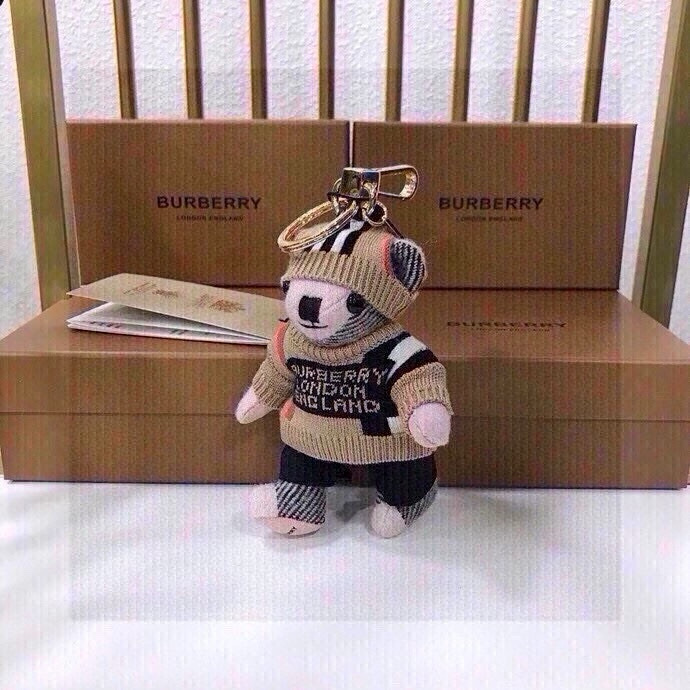 Burberry Velvet Teddy Bear with Key Button – New Sale Overview - 图片 7