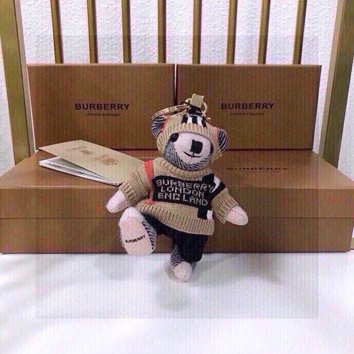 Burberry Velvet Teddy Bear with Key Button – New Sale Overview - 图片 6