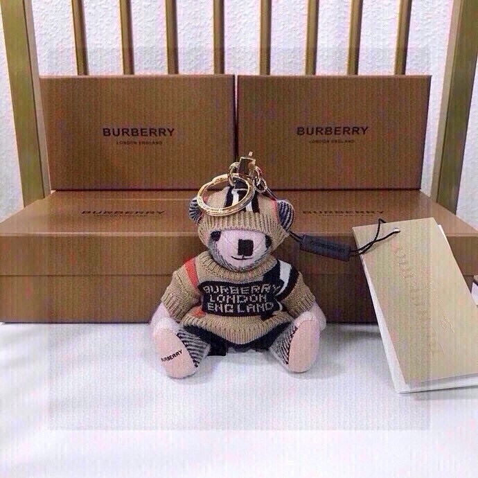 Burberry Velvet Teddy Bear with Key Button – New Sale Overview - 图片 3