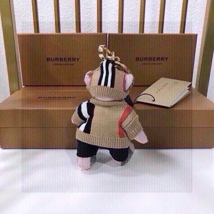 Burberry Velvet Teddy Bear with Key Button – New Sale Overview - 图片 4