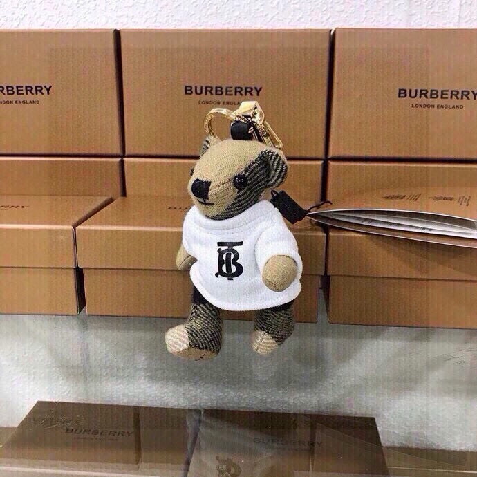 Original Package: Balberry Burberry Velvet Teddy Bear with Key Button – $200. - 图片 4