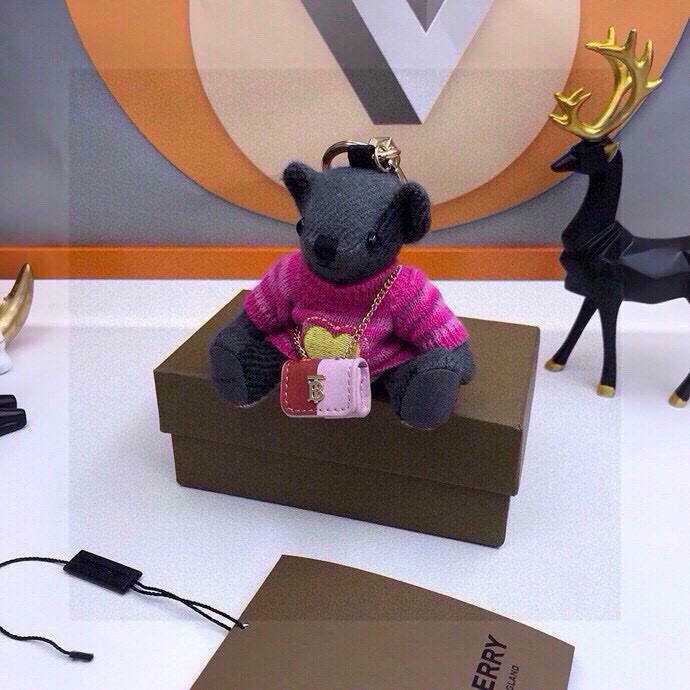 Burberry Bear Plush Toy Sale: High-Quality, Toxic-Free, Symmetrical Design, 12cm, Wool Fabric - 图片 7