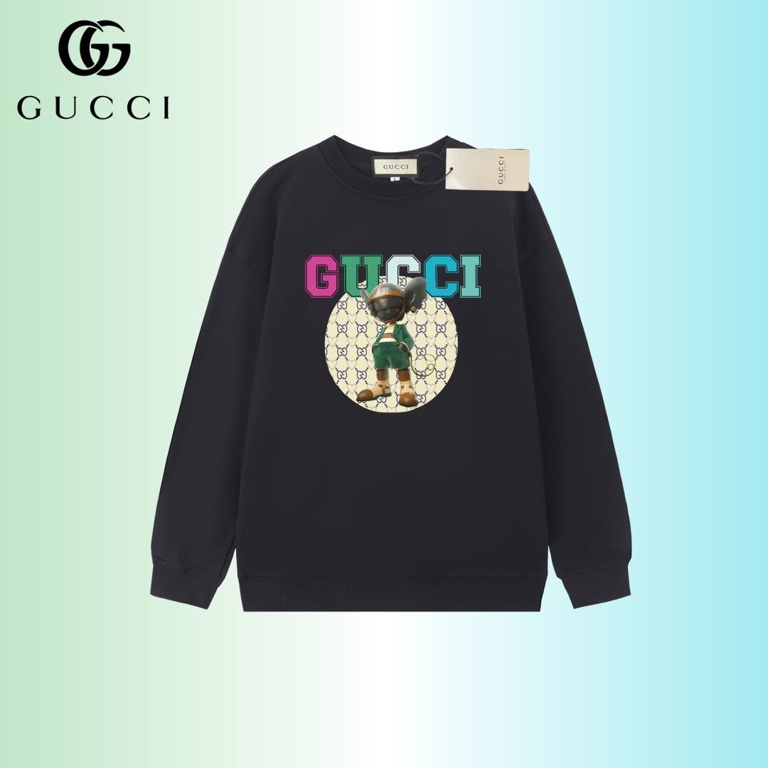 GUCCI高端定制24FW秋冬新款圆领卫衣精心设计兼具舒适性和精致感的专属和系列提升您这个秋季的着装格调