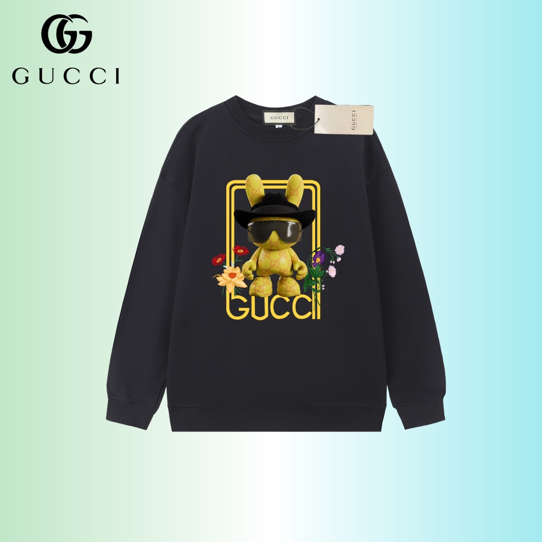 GUCCI高端定制24FW秋冬新款圆领卫衣精心设计兼具舒适性和精致感的专属和系列提升您这个秋季的着装格调