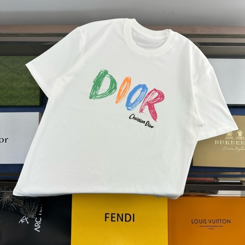 Dior 25SS Colorful Logo Print Short Sleeve T-Shirt Unisex S-XL 1 Dior 25SS Colorful Logo Print Short Sleeve T-Shirt Unisex S-XL