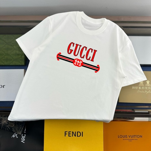 Camiseta de Manga Corta Gucci con Logo Clásico para Hombre y Mujer 1 Camiseta de Manga Corta Gucci con Logo Clásico para Hombre y Mujer