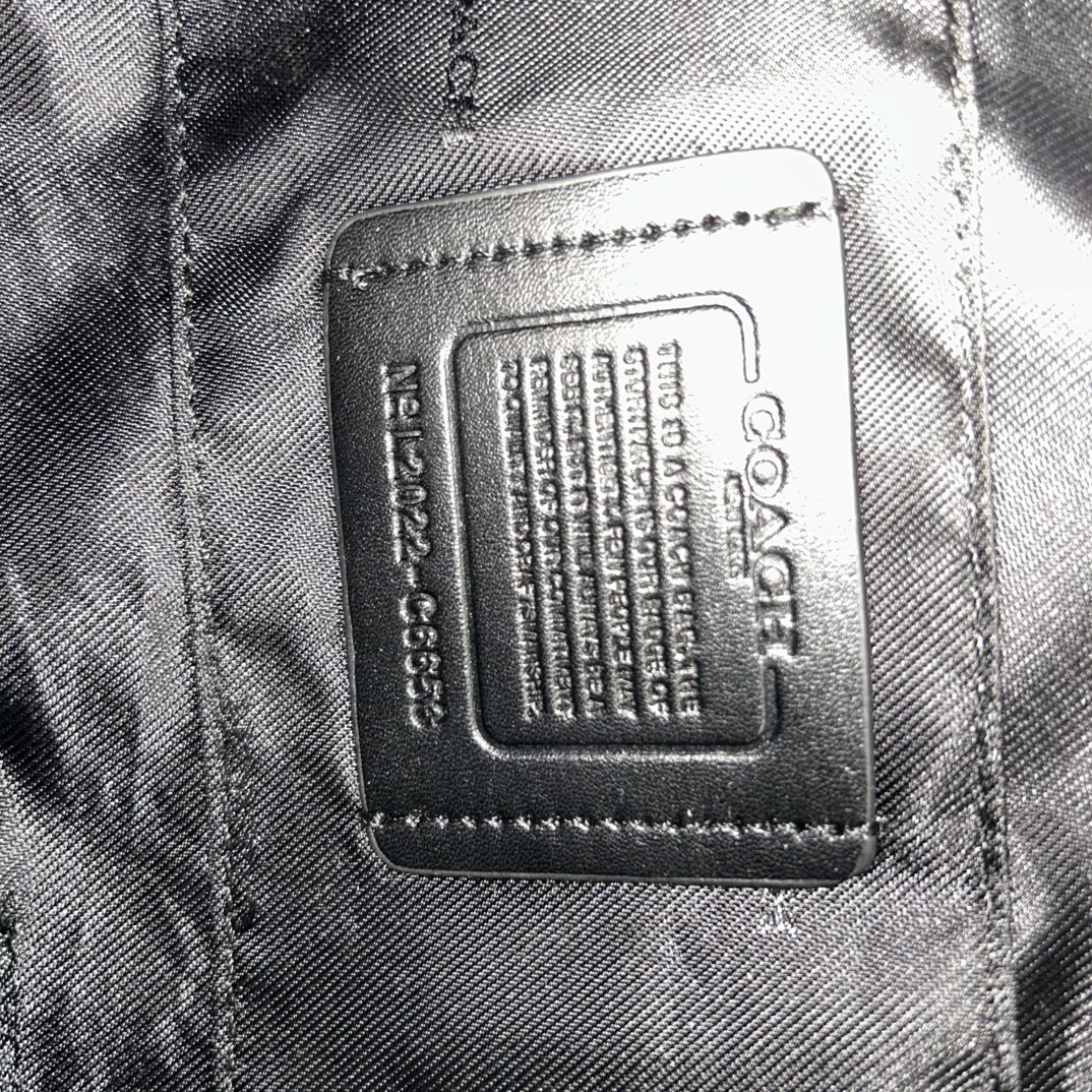 Coach C6653 标志TRACK 胸包腰包 PVC老花料配进口头层牛皮 客供五金 内置多功能袋