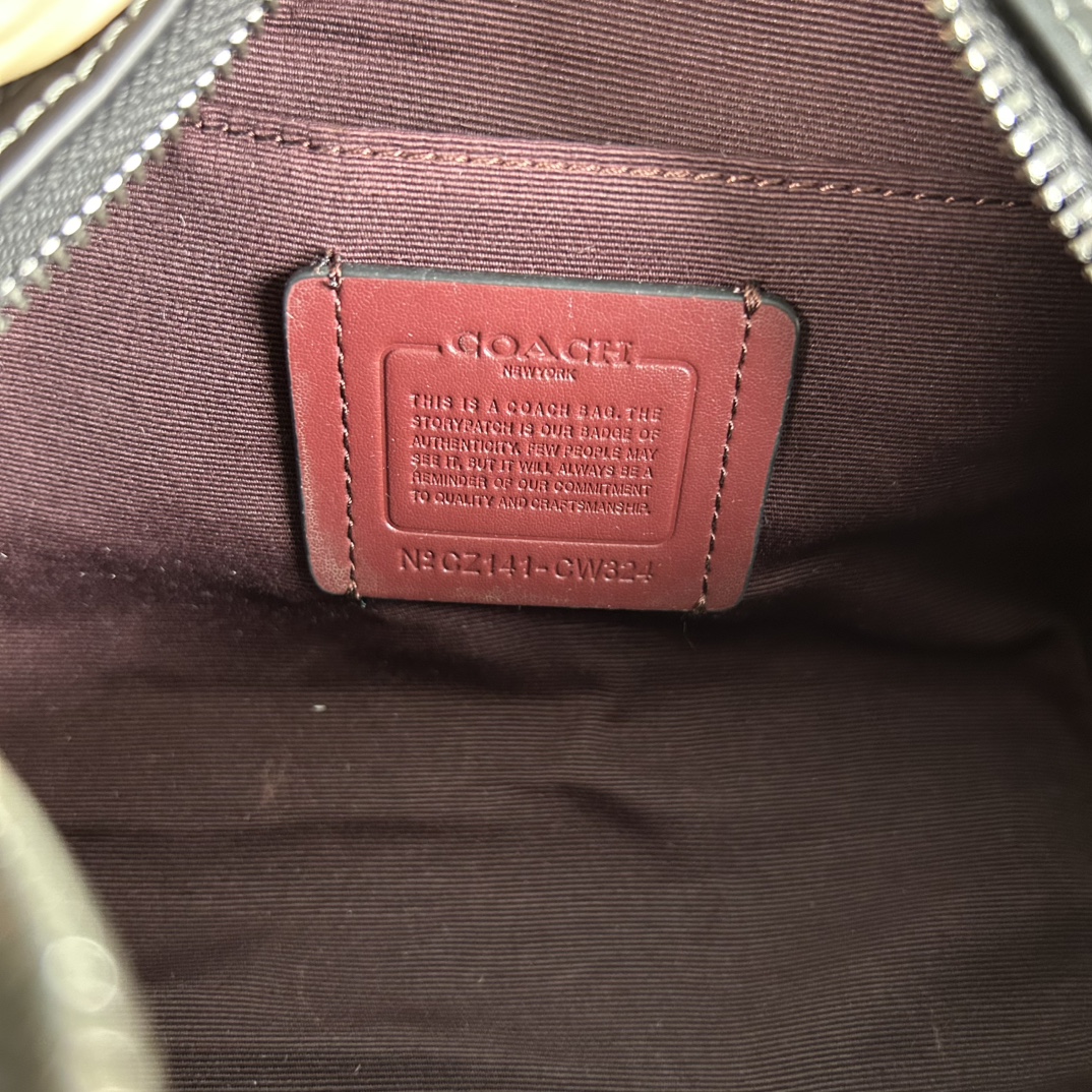 Coach 新款CW324 Axel 二合一斜挎包 夏日小巧百搭的斜挎包来咯 ～这款延续 包型 枕头包的款式