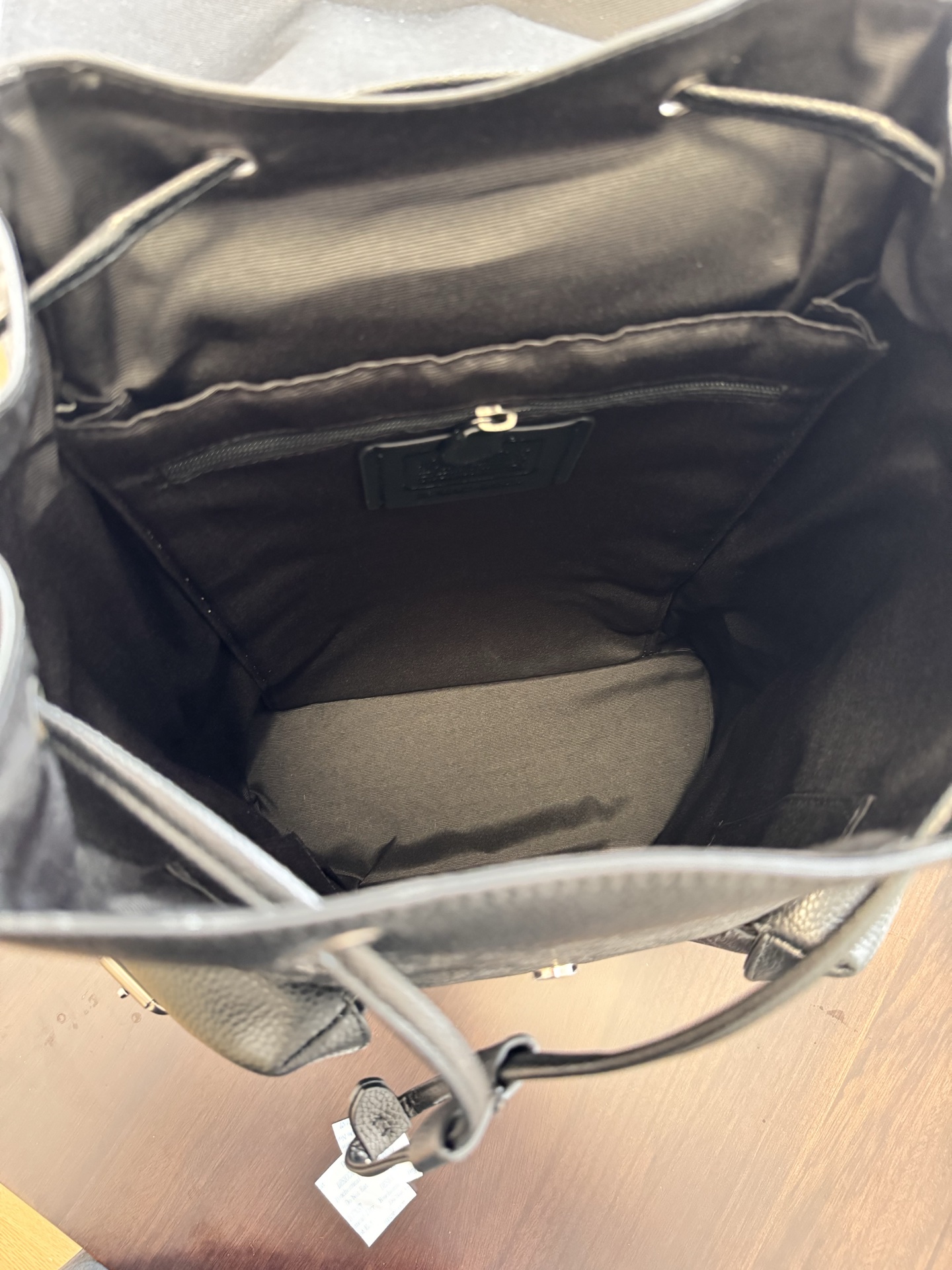 Coach COACH蔻驰男士PVC配皮双肩包 休闲简约潮流 CW211。尺寸31×47×15