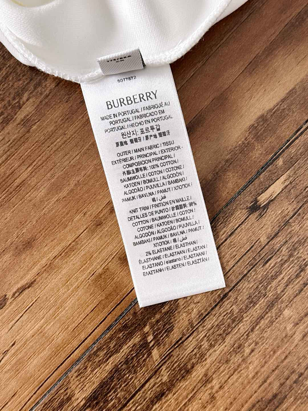 🌾退换 BURBERRY巴宝莉 2025ss秋冬新品 长袖太空棉卫衣，经典Logo设计，百搭款 官网同步