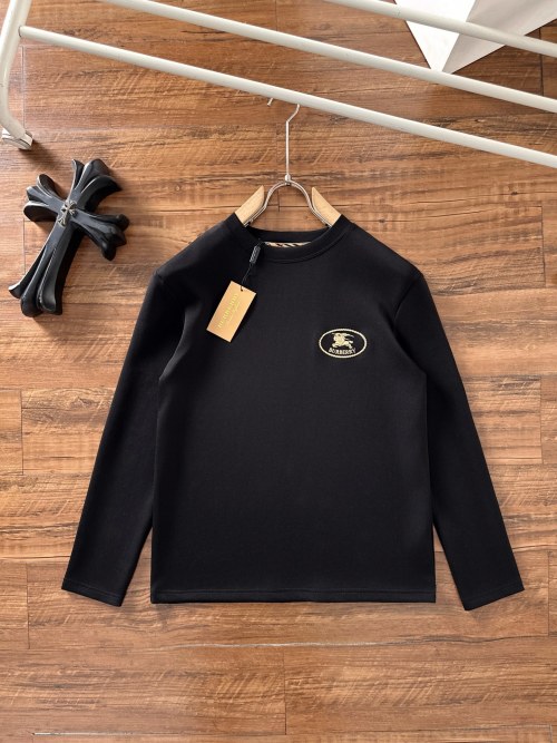 Burberry Men's Long Sleeve T-Shirt - Classic Style, Premium Cotton 15 Burberry Men's Long Sleeve T-Shirt - Classic Style, Premium Cotton