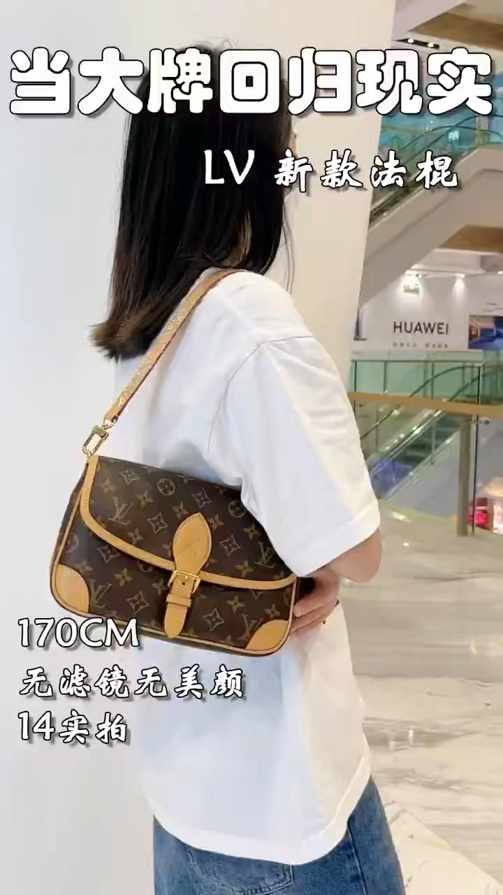 Louis Vuitton LV Diane Handbags Crossbody & Shoulder Bags Baguette M45985