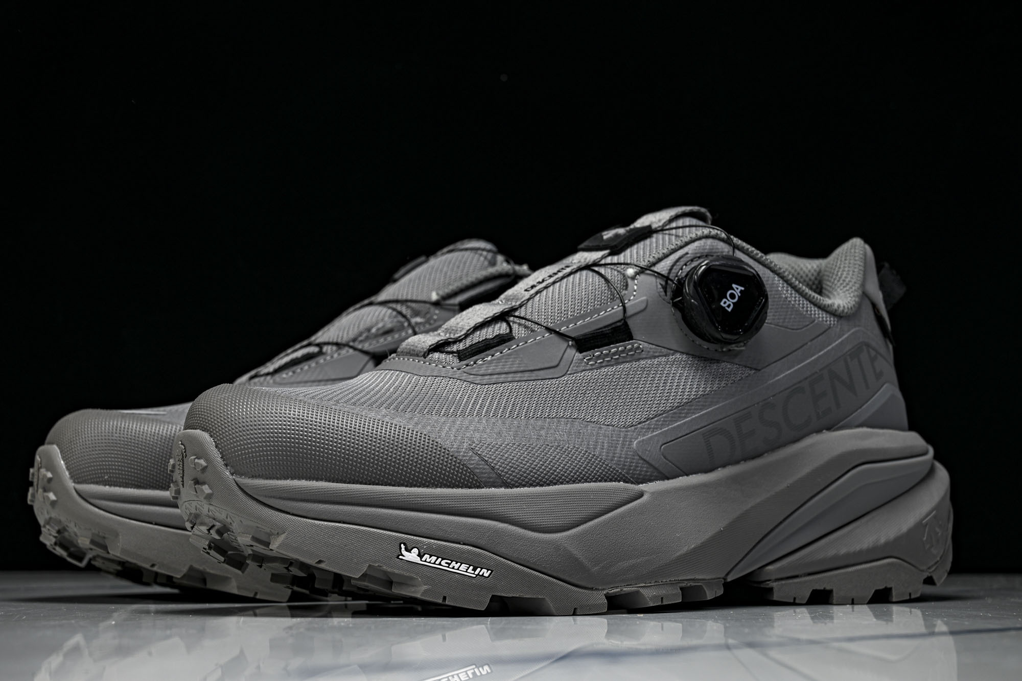 迪桑特.DESCENTE.TRAIL RUN男女款轻户外GTX防水越野跑鞋D5131SSN38 尺码：4