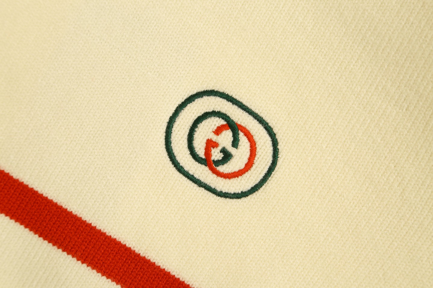 Gucci Striped Knit Sweater with Embroidered Logo - Soft, Comfortable Fit 7 a1726517083101 2124