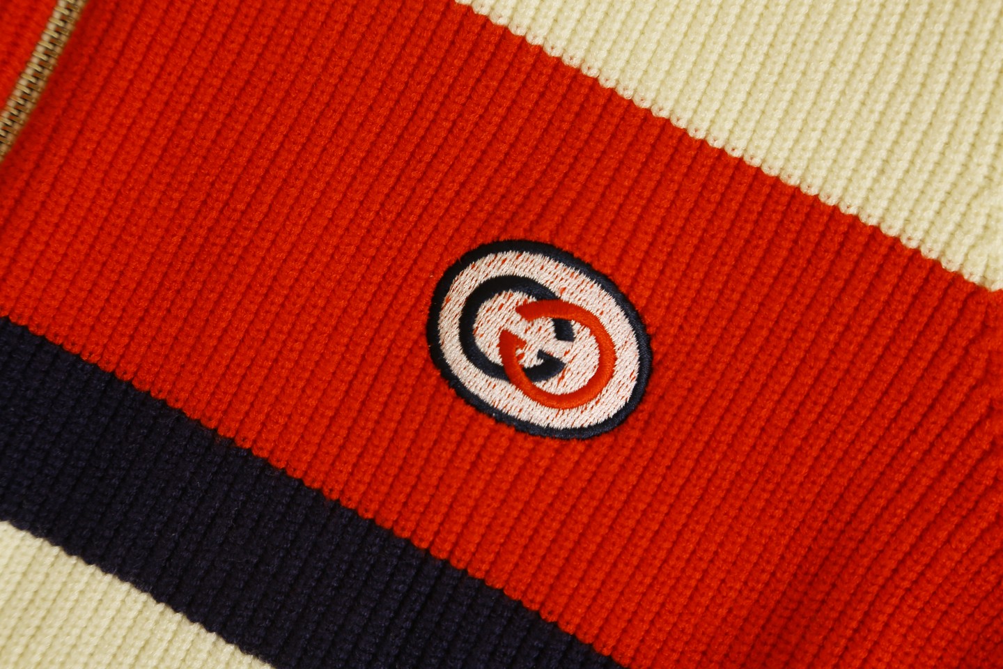 Gucci Men's Wool Knit Zip Cardigan Sweater with Striped Pattern 8 a1726869207580 1673
