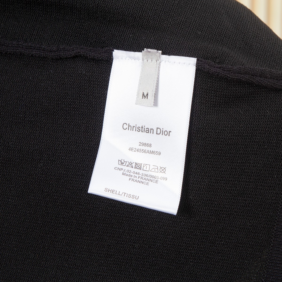 DIOR Classic Logo Striped Jacquard Knit Short Sleeve T-Shirt - Unisex 10 a1742260425747 2081