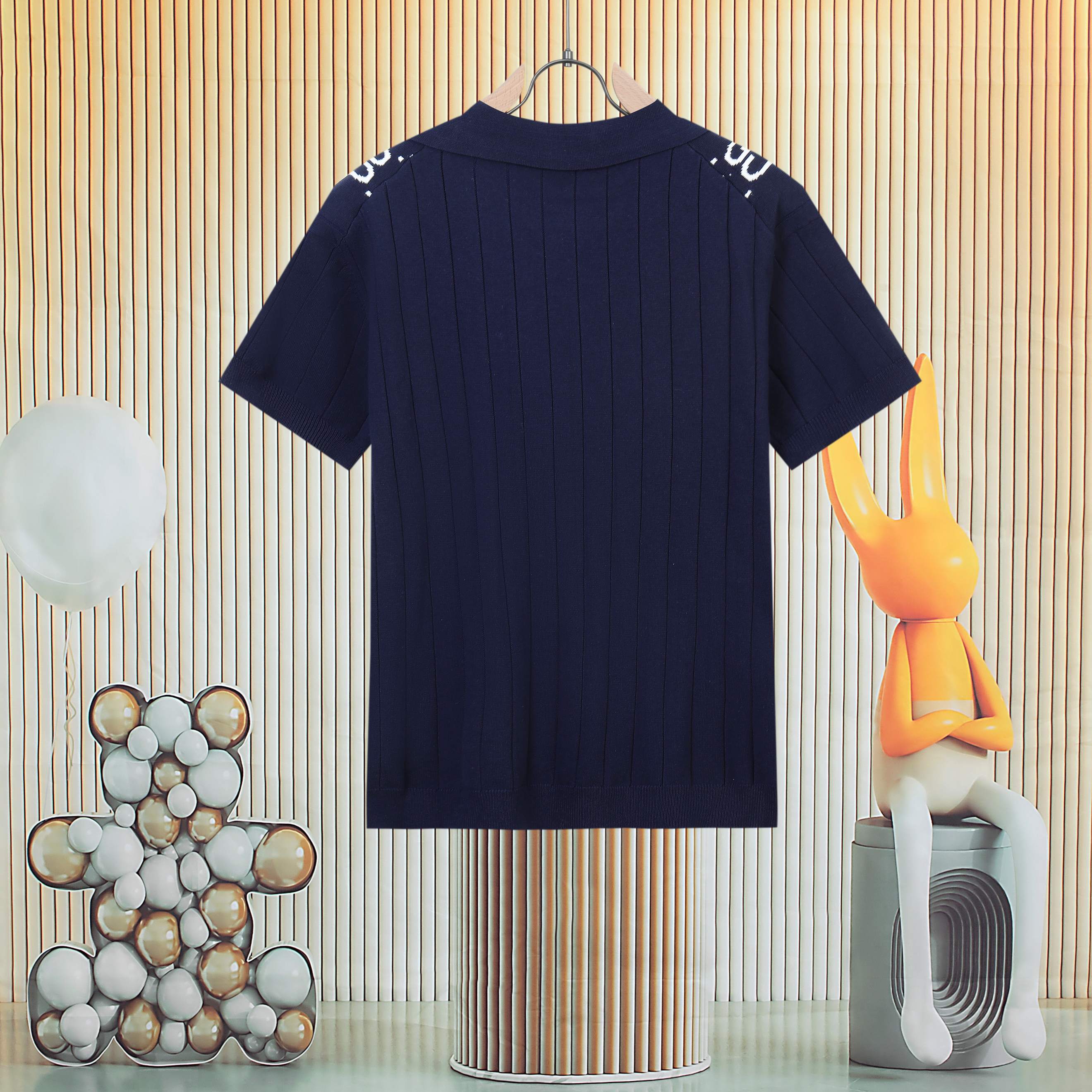 Gucci Polo de Punto con Logo GG para Hombre - Diseño Elegante y Cómodo 3 a1746677298859 5262