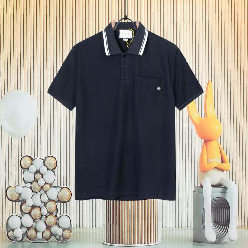 Gucci Men's Polo Shirt With Pocket Embroidery - Classic, Comfortable Fit 1 Gucci Men’s Polo Shirt With Pocket Embroidery – Classic, Comfortable Fit