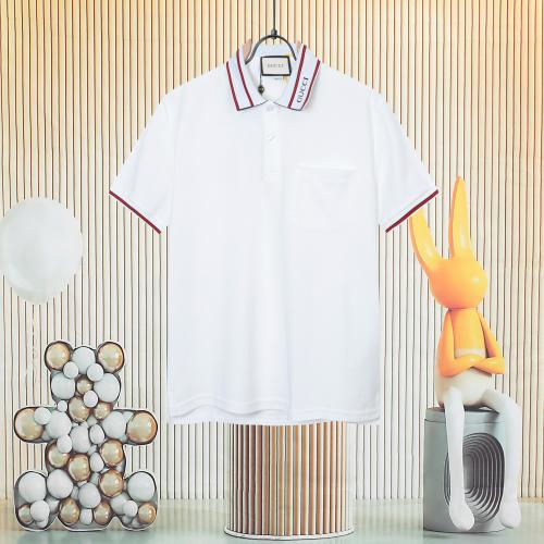 Gucci Micro-Logo Jacquard Polo Shirt - Original Fabric & Embroidery 1 Gucci Micro-Logo Jacquard Polo Shirt – Original Fabric & Embroidery