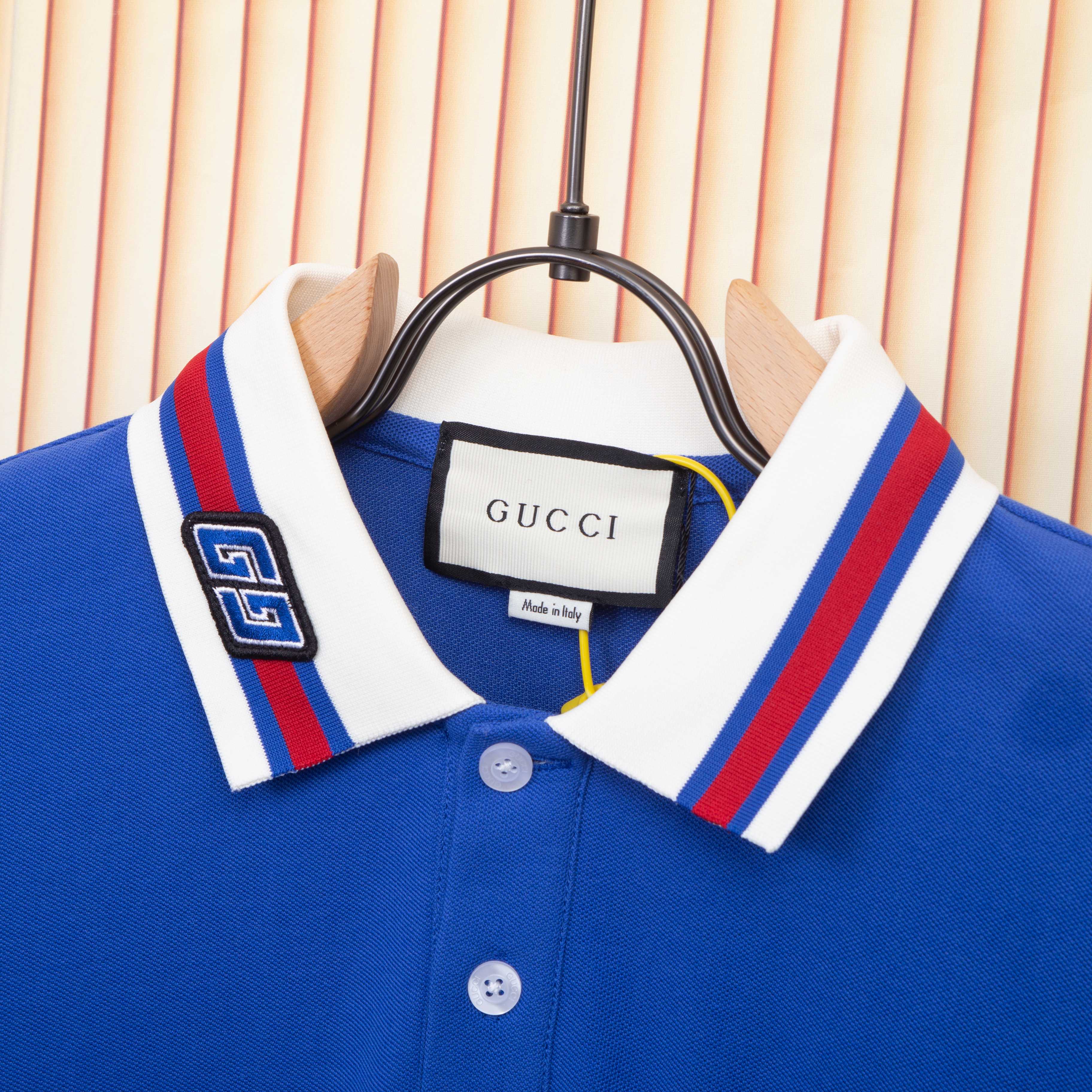 Polo Gucci Bordado con Bolsillo y Detalles Distintivos | Algodón Premium 4 a1747252711290 5324